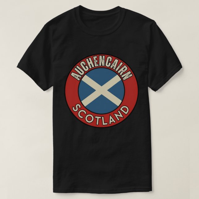 Camiseta Auchencairn, Escócia (Frente do Design)