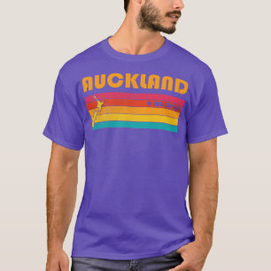 Camiseta Auckland Nova Zelândia Vintage angustiou Souvenir
