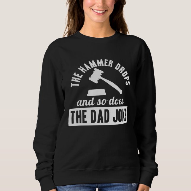 Camiseta Auctioneering Auctioneer Dad The Hammer Drops So D (Frente)
