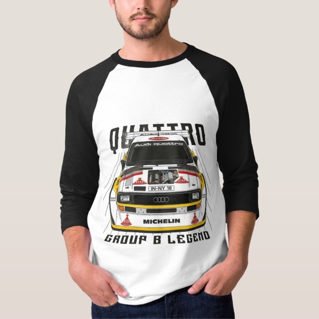 Camiseta Audi Quattro (Frente)