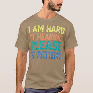 Camiseta Audição Diminuição da perda de audição 1