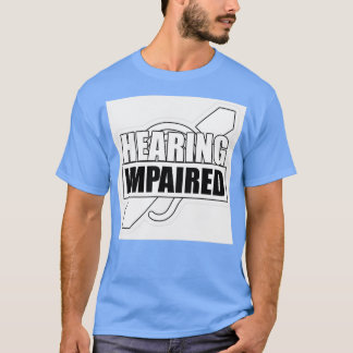 Camiseta Audição Preta e Branca Imparada 1