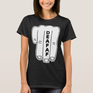Camiseta Audição surdo Orgulho surdo SLA linguagem gestual