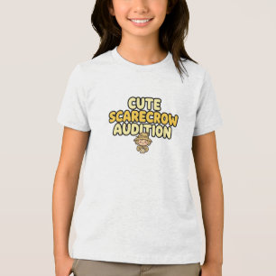 Camiseta Audiência de Espantalho Fofo - Gif de Espantalho F