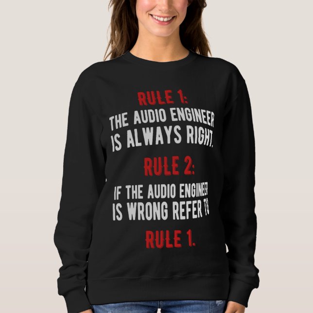 Camiseta Audio Engineer Sound Engineer Audio Engineering (Frente)
