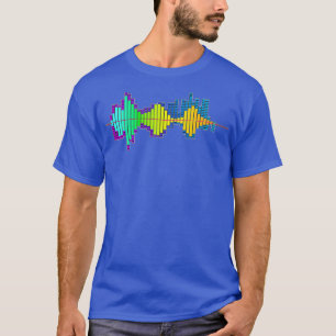 Camiseta Áudio, Ondas de Áudio, Músico
