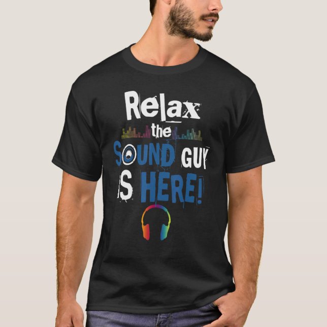 Camiseta Audio Sound Engenheiro Dj Music Produtor (Frente)