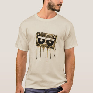 Camiseta Audiocassete de Vintage