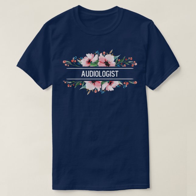 Camiseta Audiologista de Língua de Sinais (Frente do Design)