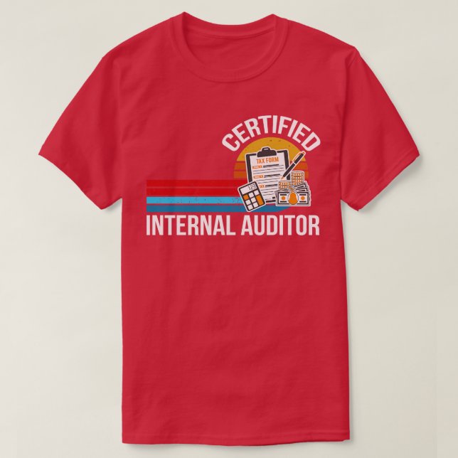 Camiseta auditor interno certificado (Frente do Design)