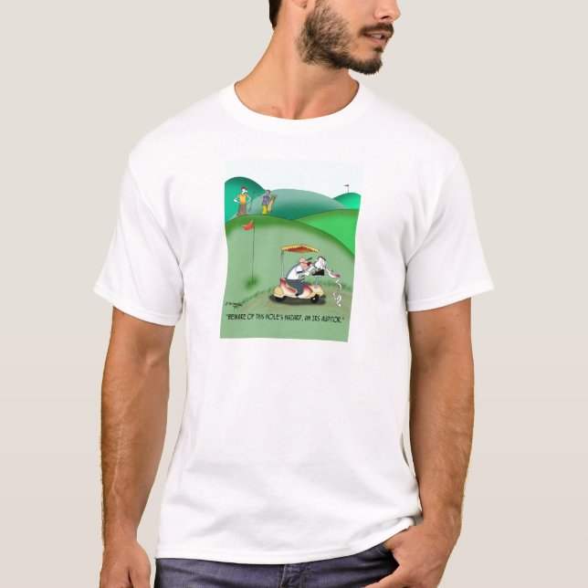 Camiseta Auditor IRS em uma Armadilha Golf (Frente)