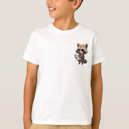 Camiseta Auditor Profissional de Guaxinins Kids