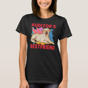 Camiseta Auditor S BestFriado Labrador Retriever Dog Mãe An