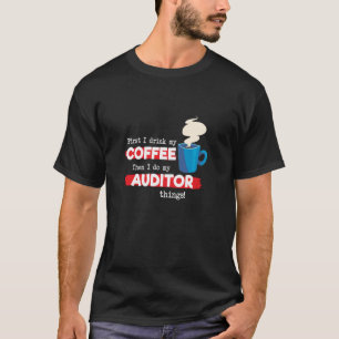 Camiseta Auditoria de Auditor e Café
