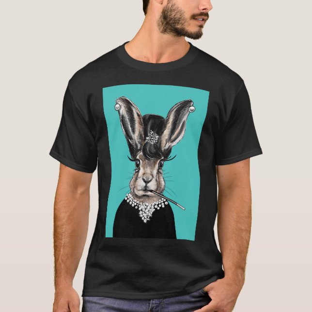 Camiseta Audrey bunny hare (Frente)