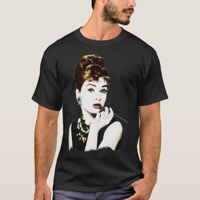 Camiseta Audry Hepburn T-ShirtAudrey Hepburn - Breakfast At (Frente)
