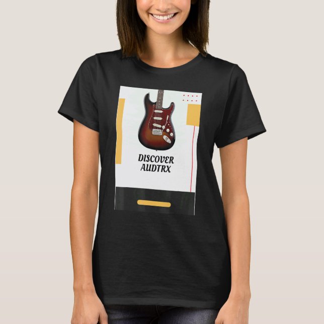 Camiseta AudTrX - Violão - Descobrir (Frente)