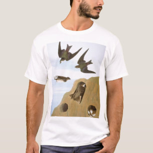 Camiseta Audubon: Andorinhas