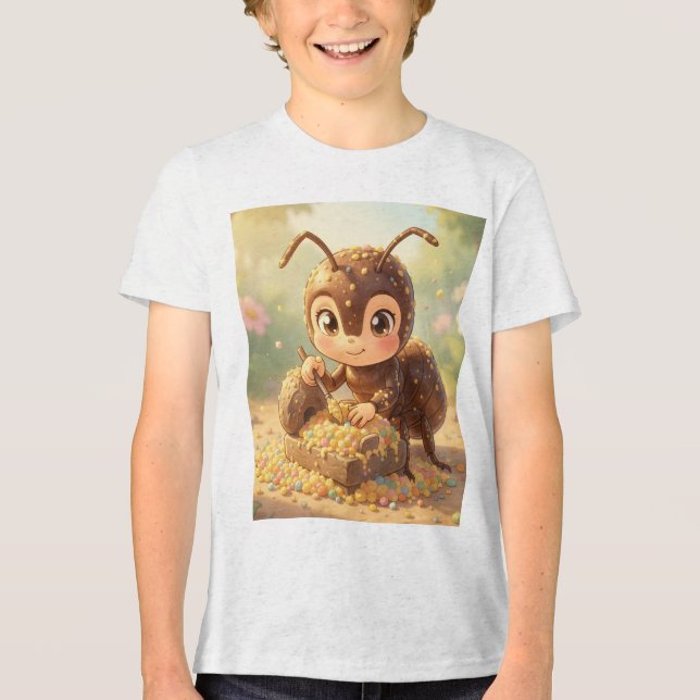 Camiseta Auf den Spuren des Blütengoldes.3 (Frente)