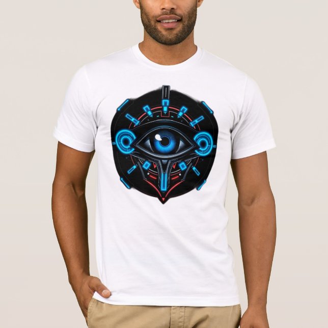 Camiseta Auge des Universums Der Blick in die Unendlichkeit (Frente)