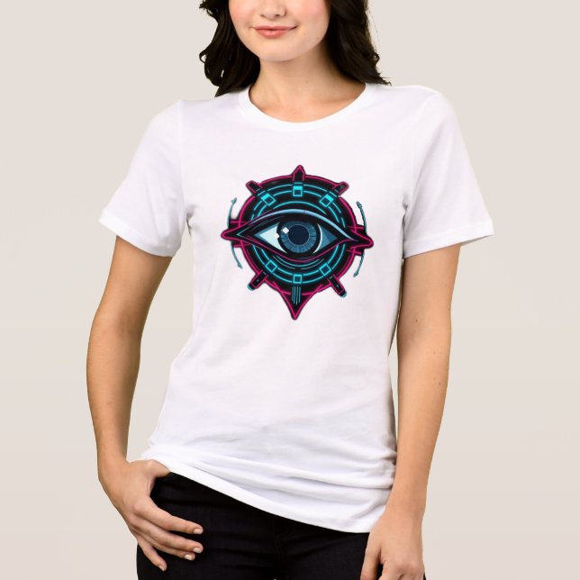Camiseta Auge des Universums Der Blick in die Unendlichkeit (Frente)