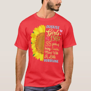 Camiseta August Girls 1987 35 Anos De Mina De Sol