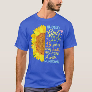 Camiseta August Girls 2003 19 Anos De Mama De Sol