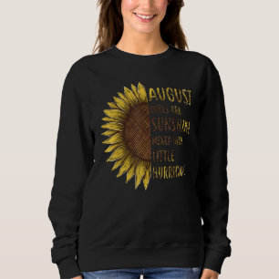 Camiseta August Girls É Sunshine Mistura Pequeno Furacão S