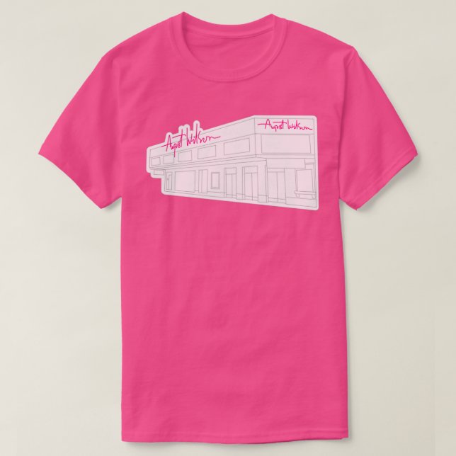Camiseta August Wilson Theater (Frente do Design)