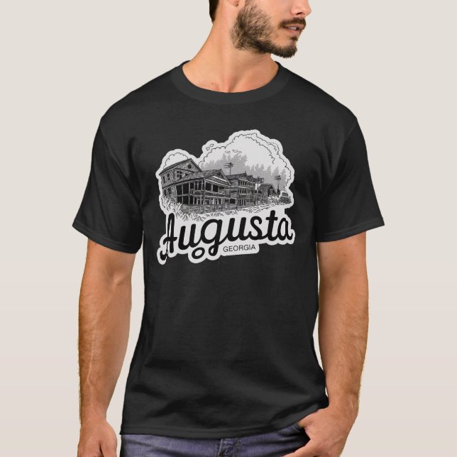 Camiseta Augusta City Georgia USA (Frente)