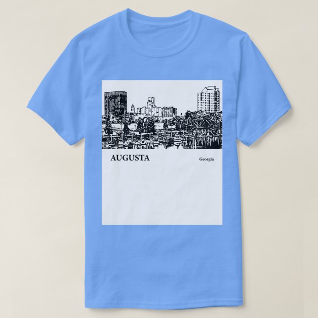 Camiseta Augusta Georgia TShirt 3 (Frente do Design)