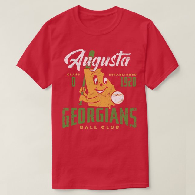 Camiseta Augusta Georgians Baseball (Frente do Design)