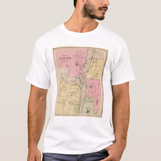 Camiseta Augusta, Kennebec County (Frente)