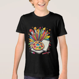 Camiseta aula de arte da tripulação criativa