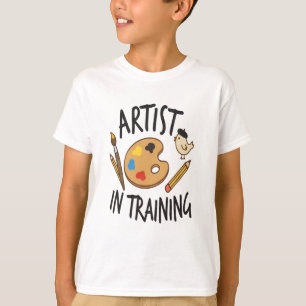 Camiseta Aula de Arte para Crianças Criativas
