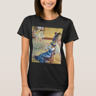 Camiseta Aula de Balé, o Salão de Dança de Edgar Degas