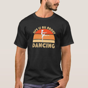 Camiseta Aula de Dança de Ballet Jete Plie Barra Equilíbrio