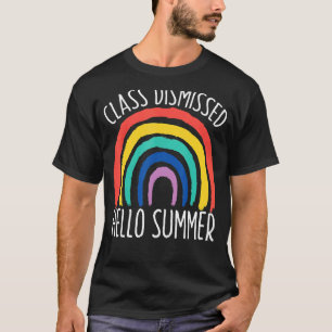 Camiseta Aula Despedida de Alô Verão do Dia Passado