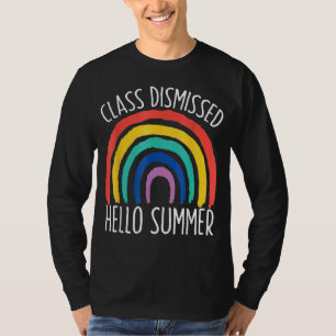 Camiseta Aula Despedida de Alô Verão do Dia Passado