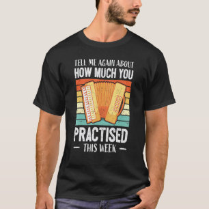 Camiseta Aulas de Música para Acordeonista Professor de Aco