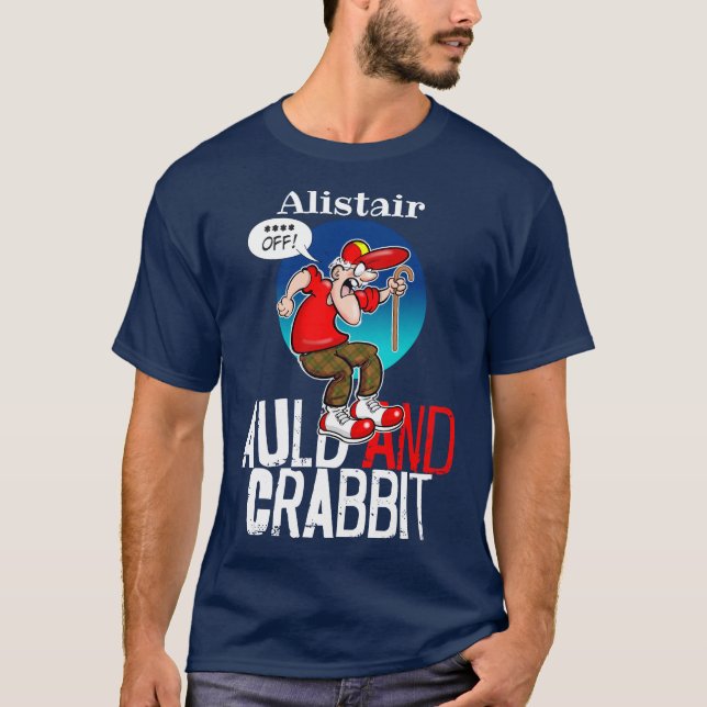 Camiseta Auld e Crabbit (Velho e Crabby) (Frente)