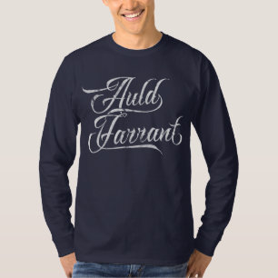Camiseta Auld Farrant Doric Dialect Camiseta, Escocês