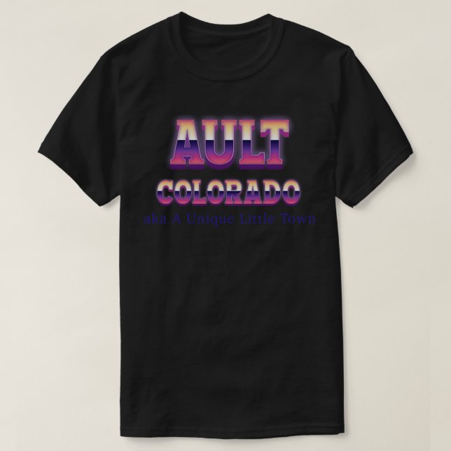 Camiseta Ault Colorado (Frente do Design)