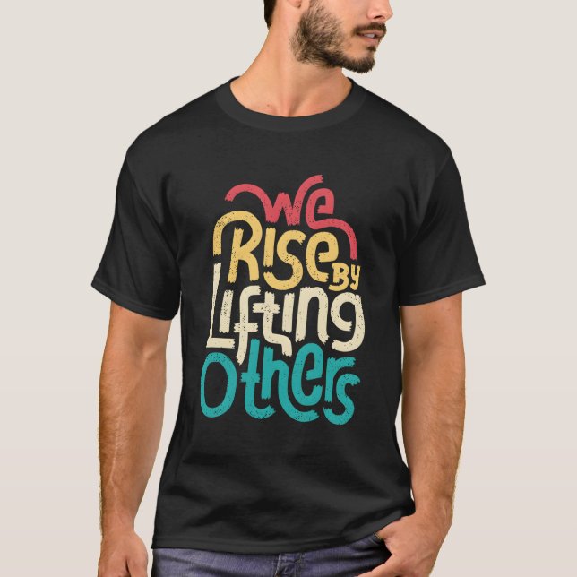 Camiseta Aumentamos Levantando Outras Inspirações Motivacio (Frente)