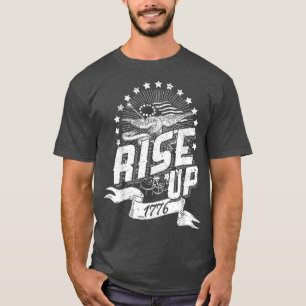 Camiseta Aumentar 1776 Dia da Independência