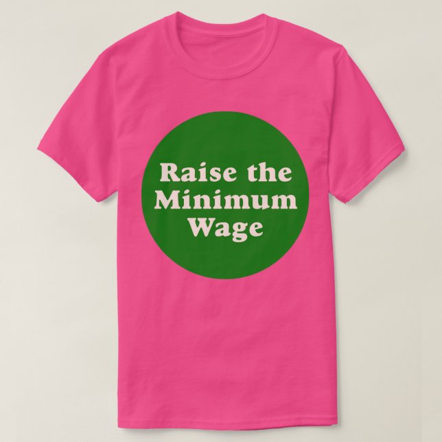 Camiseta Aumentar O Salário Mínimo3 (Frente do Design)