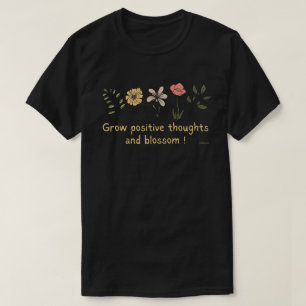 CAMISETA AUMENTAR OS PENSAMENTOS POSITIVOS E FUNCIONAR A FU