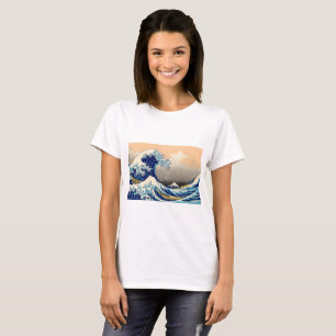 Camiseta Aumente A Onda De Excelente De Kanagawa