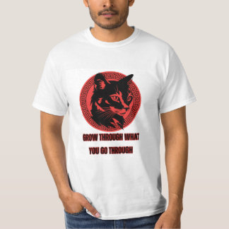 Camiseta Aumente através do que você passa" - Inspiracional