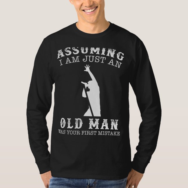 Camiseta Aumente o Bar de risada com o pressuposto vocal de (Frente)